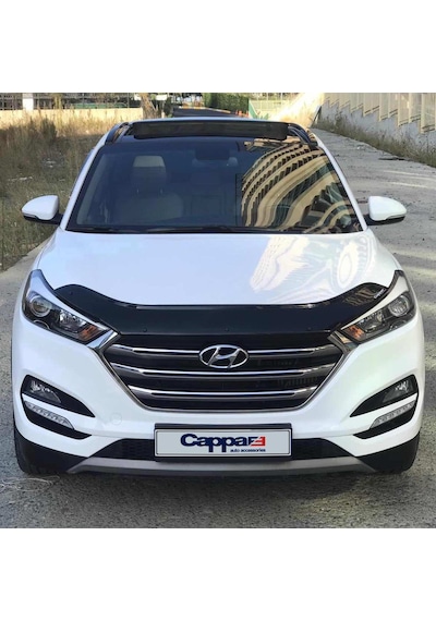 Cappafe Hyundai Tucson Ön Kaput Koruma Rüzgarlık 4Mm Abs 2016-