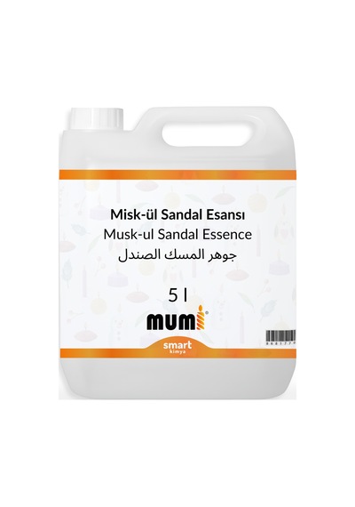 Misk-ül Sandal Mum Esansı 5 Litre Şeffaf