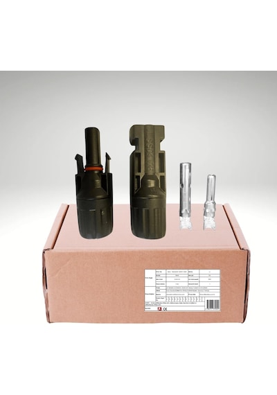 Ss04 Fotovoltaik Güneş Paneli Konnektör Seti 1000v 30a, Ip67, Ul-94v0, Ce Sertifikalı