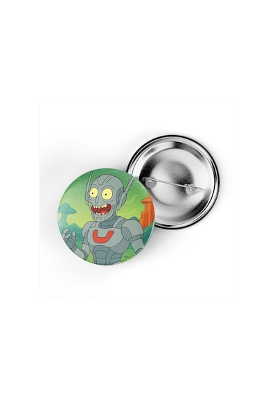 Ultron - 44 Mm İğneli Çanta Rozeti - 5 Adet Diğer