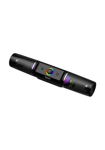 Soaiy SH19 Simple Versiyon Kablosuz Bluetooth Hoparlör - RGB Işıklı - Stereo - ZORE-219890