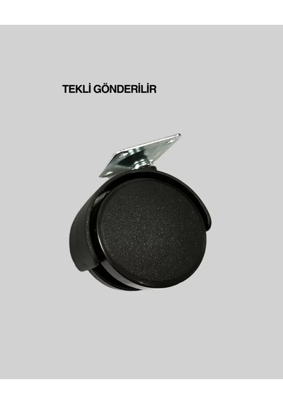 Home Masa Ve Sehpa İçin 6 Cm Kilitsiz Ayak Tekli Çok Renkli