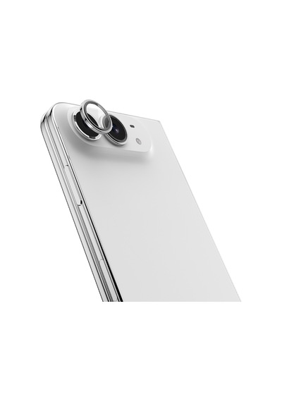 İphone Duo Uyumlu Benks Omniwarrior Kamera Lens Koruyucu + Kolay Uygulama Aparatlı Gümüş