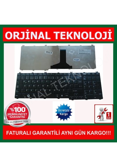 Toshiba Satellite C660 2Tl Klavye Türkçe Q Siyah