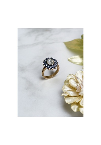 Kristal Oval Taşlı Yüzük 439622