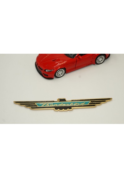 Ford Thunderbird Yeni Nesil Bagaj 3M 3D Krom Metal Logo Amblem