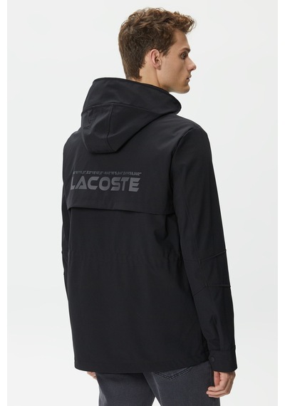 Lacoste Hooded Outdoor Men's Jacket Black Erkek Çıkarılabilir Kapitone Yelekli Erkek Mont Siyah Lacoste Hooded Outdoor Men's Jacket Black Erkek Çıkarılabilir Kapitone Yelekli Erkek Mont Siyah