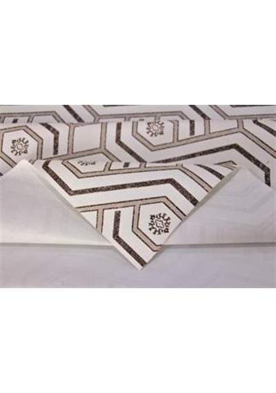 Elyaf Astarlı Silinebilir Pvc Muşamba Masa Örtüsü 1193-2çzgeskitme-kahverengi