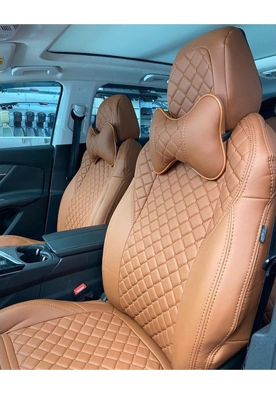 Peugeot 3008 Araca Özel Deri Oto Koltuk Kılıfı (440976604)