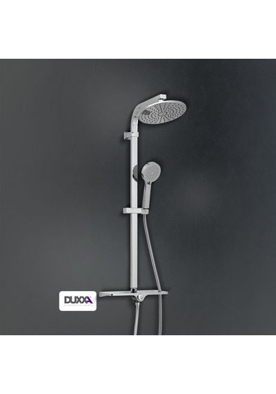 Duxxa Como 500 Tepe Duş Seti Krom D.170.5.c Krom