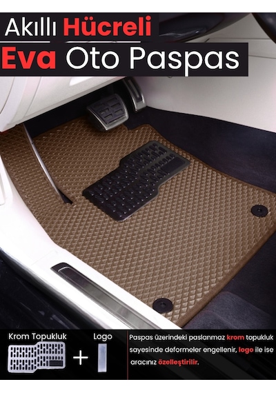 Volvo Xc90 2014-2025 Uyumlu Eva Paspas Tam Set Oto Paspas,araca Özel,tam Koruma,kolay Montaj 687