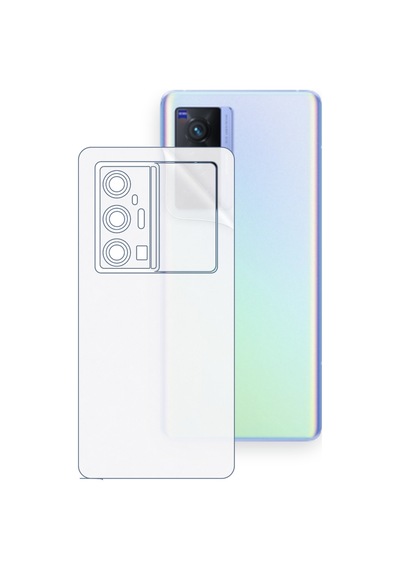 Schitec Vıvo X70 Pro+ Uyumlu Arka Yüzey Hidrojel Koruyucu Film