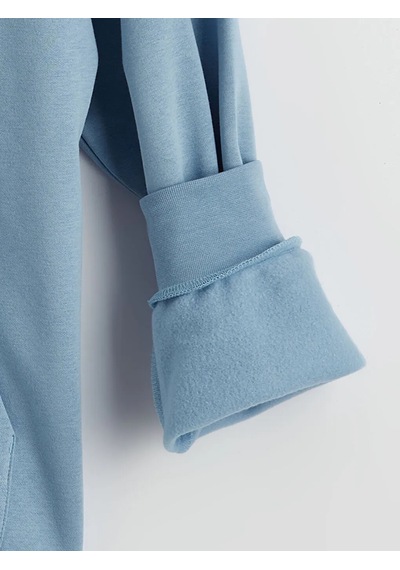 Lc Waikiki Mavi Manchester City Baskılı Erkek Hoodie