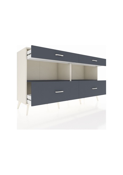 Hyperion Konsol 2 Raflı 4 Çekmeceli 176x44x99 Aytaşı-antrasit Aytaşı-antrasit Hyperion Konsol 2 Raflı 4 Çekmeceli 176x44x99 Aytaşı-antrasit Aytaşı-antrasit