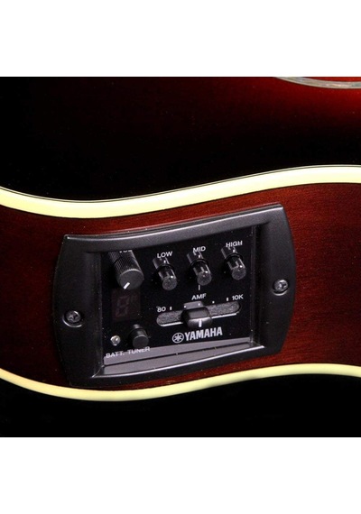 Yamaha Apx600 Thin-Line Cutaway Elektro Akustik Gitar Old Violin