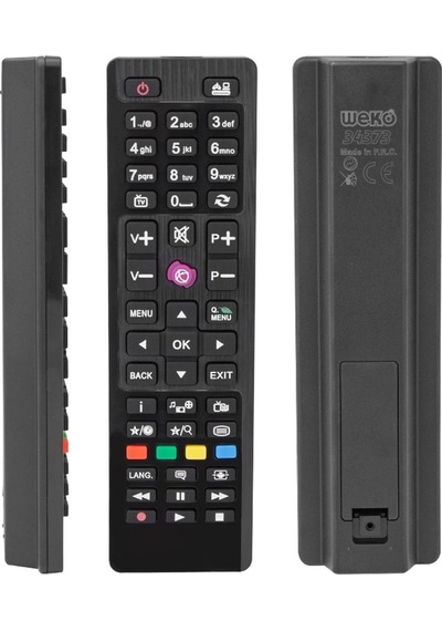 Kl Vestel Uyumlu -seg-regal Rc4849 Rm-l260 Mini Mor Tuşlu Lcd Led Tv Kumanda 40136 34373