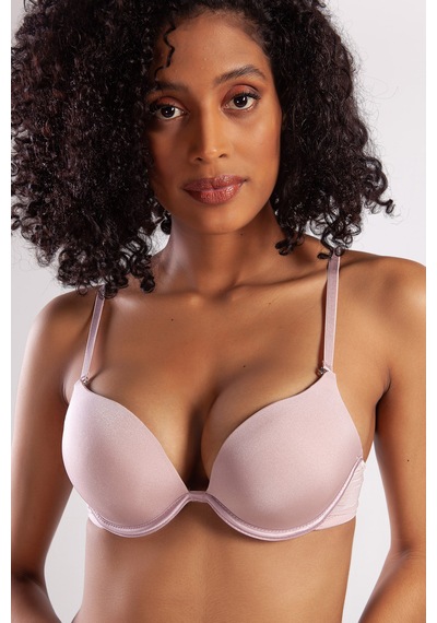 Etiler Collection Golshan Garland Heavy Push Up Bra, Açık Pembe Konforlu Ve Şık Sütyen Çok renkli