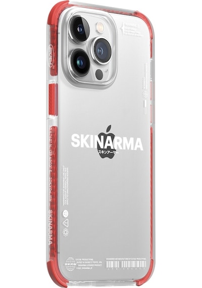 Apple Uyumlu iPhone 14 Pro Max Kılıf Skinarma Şeffaf Airbag Tasarımlı Iro Kapak