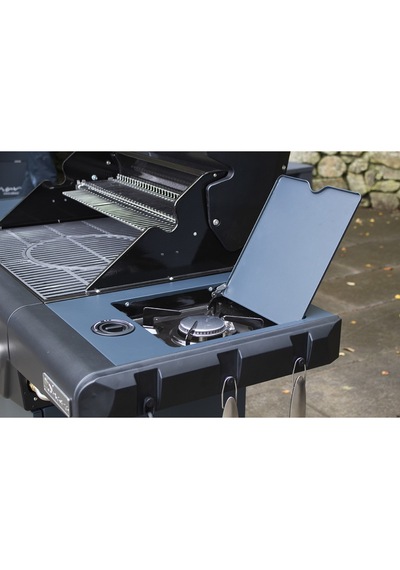 Aygaz X450 Klasik Barbekü - 4 Brülör, Elektronik Ateşleme, Mavi Gri, Dış Mekan Kullanımına Uygun Gri