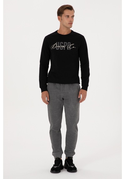 U.s. Polo Assn. Erkek Antrasit Melanj Eşofman Altı 50313759-vr081 Antrasit Melanj