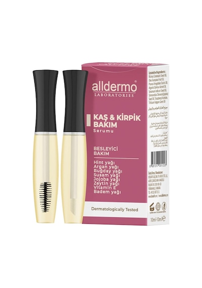 Alldermo Kaş & Kirpik Besleyici Bakım Serumu 10 Ml + 10 Ml Yok