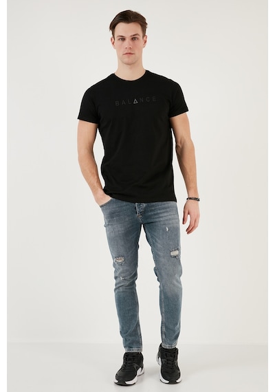 Buratti Erkek T Shirt 541balance Siyah Siyah