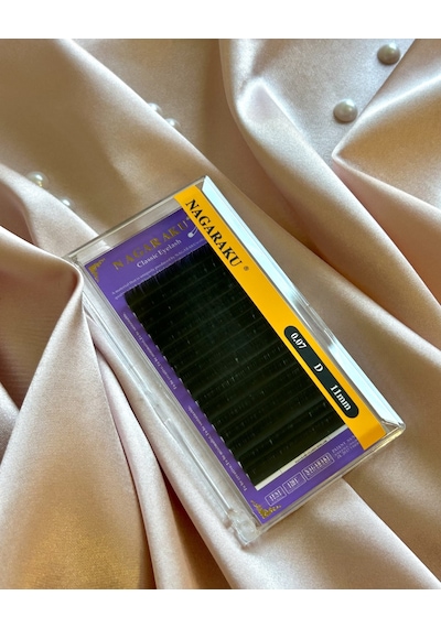 Premium Profesyonel İpek Kirpik D Kıvrım 0.07 Kalınlık 11mm