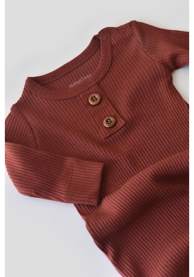 BabyCosy Modal Uzun Kollu Tulum Csym11409 001