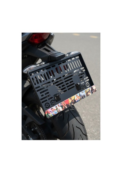 Gta Motor Plaka Çerçevesi 1 Adet Esnek Plakalık Motor Plakalık