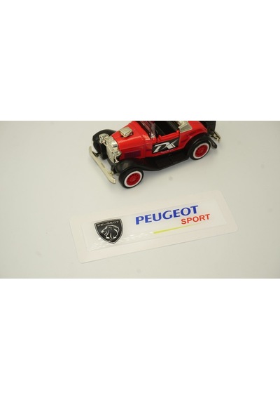 Peugeot Sport Lion Logo Damla Silikon Plaka Logo Arma Amblem Yeni