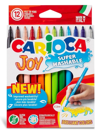 Carioca Joy Keçeli Boya Kalemi 12'li