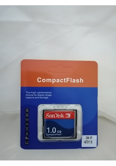 Sandisk 1 Gb Compact Flash Kart