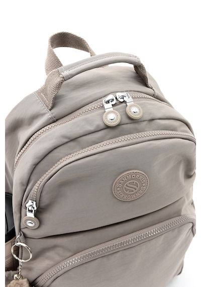 Özer-3005 Sanmorris Suya Dayanıklı Krnkıl Kumaş Unisex Sırt Çantası K Haki