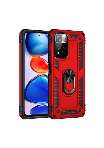 Zore Redmi Note 11 Pro Plus 5g Kılıf Nvth Vega Kapak - Kırmızı