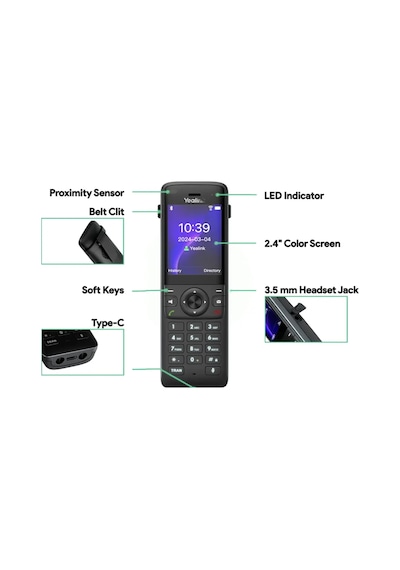 Yealink Ax83h Wi-fi Ip Phone
