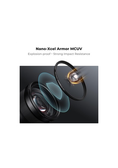 Nano-xcel Uv Filtresi, 82 Mm Uv Koruma Filtresi, Patlamaya Dayanıklı Patlamaya Karşı Optik Cam 28 Katmanlı Nano Kaplama Fotoğraf İçin 4k/8k