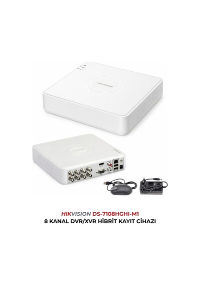 Ds-7108hghı-m1 8 Kanal 1080p Lite Dvr İnsan Araç Algılama
