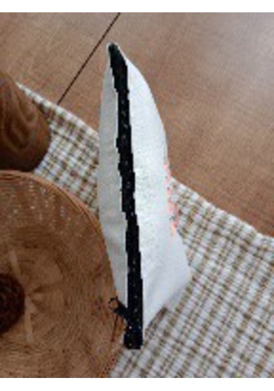 Wisheratelier Yaz Temalı Eğlenceli Bez Clutch El Çantası Çok renkli