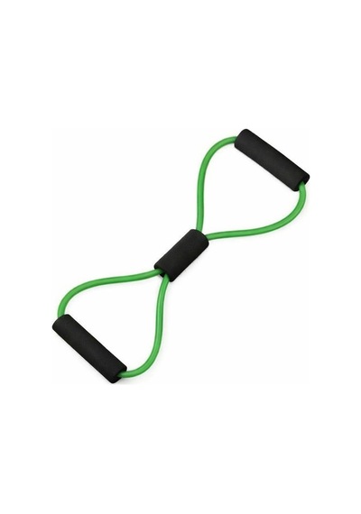 Delux Serisi Lastik Günlük Spor Fitness Mb 46029 Ayak Göğüs Egzersiz Lastiği Cex 5 8 1000mm Yeşil