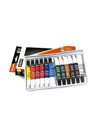 Pebeo Studio 12 Li Guaj Boya Seti 12Ml 668300 Çok Renkli