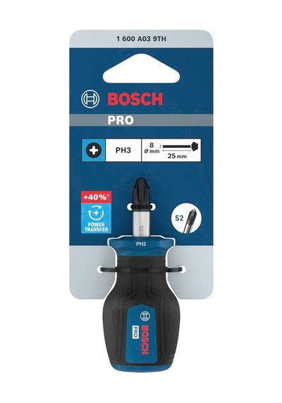 Bosch Yıldız Uçlu Topaç Tornavida Pro Ph3 X 25 Mm