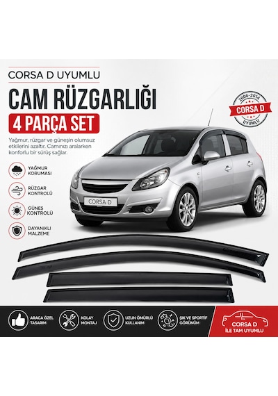 Ottoman Opel Corsa D Uyumlu Cam Rüzgarlığı