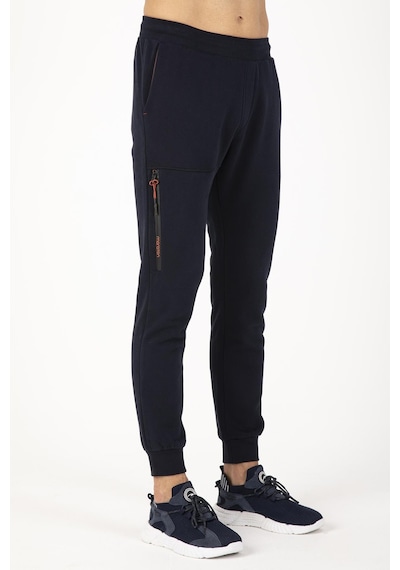 Maraton Sportswear Regular Erkek Ribana Paça Basic Koyu Mavi Eşofman Altı 21299-koyu Mavi Koyu Mavi