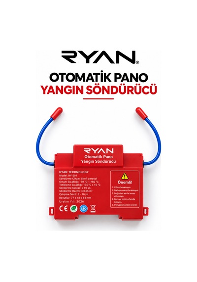 Elektrik Panosu Otomatik Yangın Söndürücü Ry-ys01