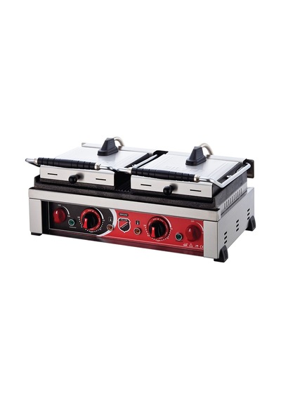 Işıkgaz Silverinox Style Elektrikli Çift Kapak 20 Dilim Tost Makinesi Slvr-ss-20d