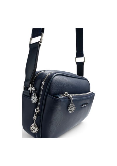 Silver & Polo Silver Polo Lacivert - Lacivert Düz Kadın Çapraz Çanta Sp1162