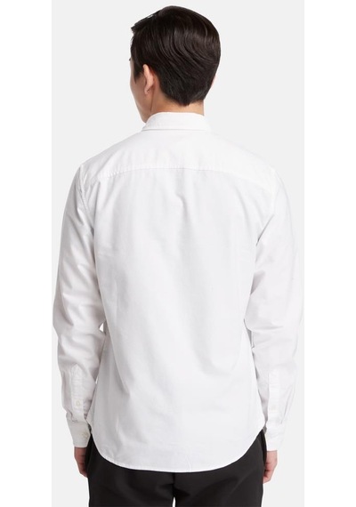 Timberland Oxford Shirt - White Yd 001