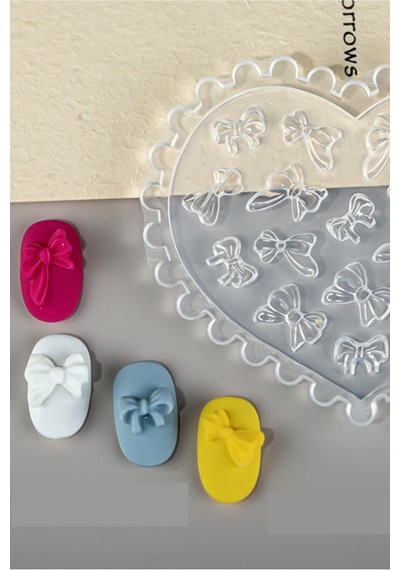 Nail Art Silikon Kalıp 3d Nail Art Desen Kalıbı, Tırnak Süsleme Desen Charm Tırnak Çarm 44