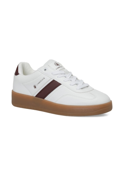 Lumberjack Skater Beyaz Kadın Sneaker Beyaz-bordo