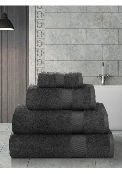 Cotton Arel Pamuk Banyo Havlusu 70x140 Koyu Kahverengi
